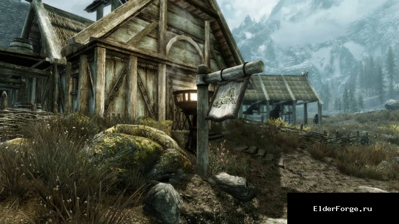 Обложка мода: Blowing in the Wind LE — покачивание вывесок и фонарей от ветра в Skyrim