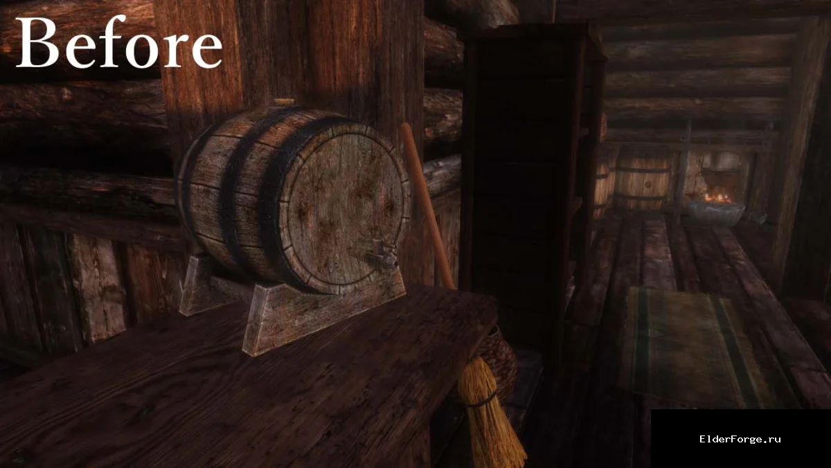 Обложка мода: Бочка с мёдом HD 2K – улучшенные текстуры для Skyrim LE