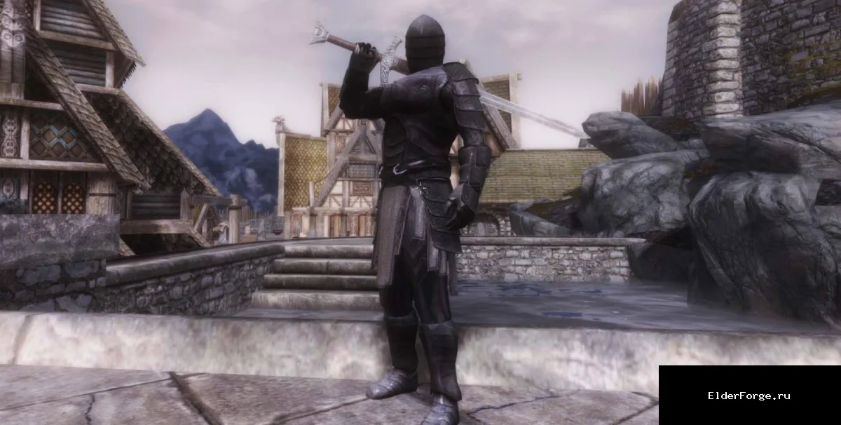 Обложка мода: Боевая броня клинков для Skyrim Legendary Edition – стиль и защита