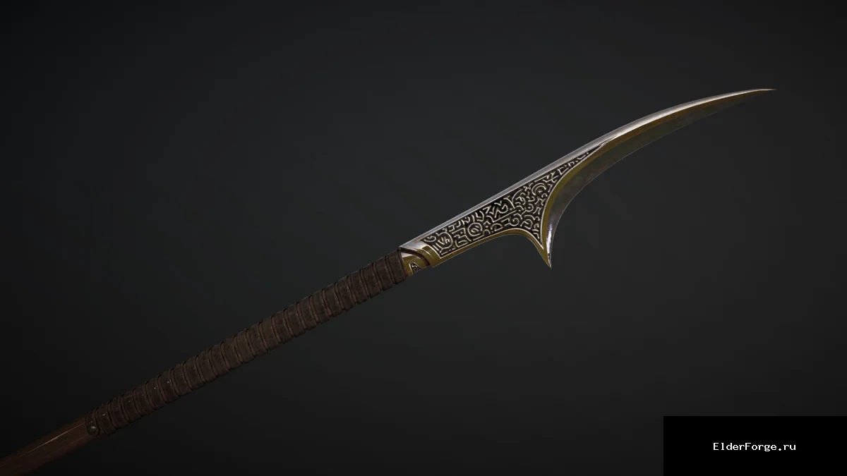 Обложка мода: Боевой посох Велоти для Skyrim SE – три варианта силы