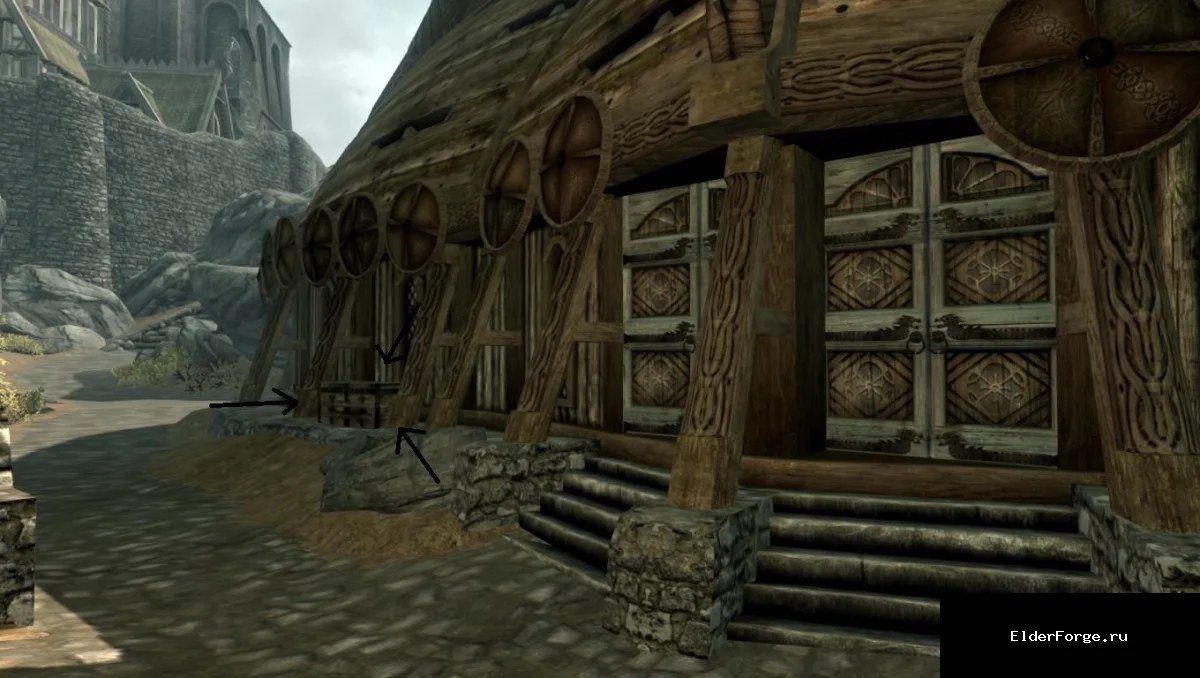 Обложка мода: Боевые молоты для Skyrim LE – новые даэдрические и боевые молоты