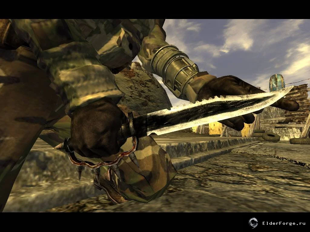 Обложка мода: Боевые ножи для Fallout: New Vegas