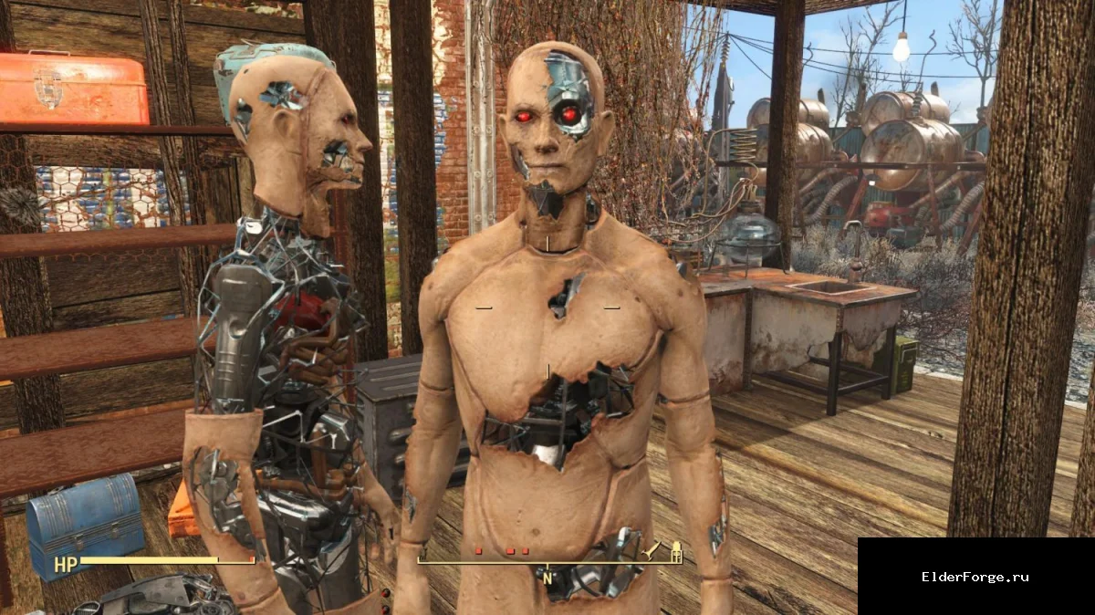 Обложка мода: Более человеческий облик синтов в Fallout 4