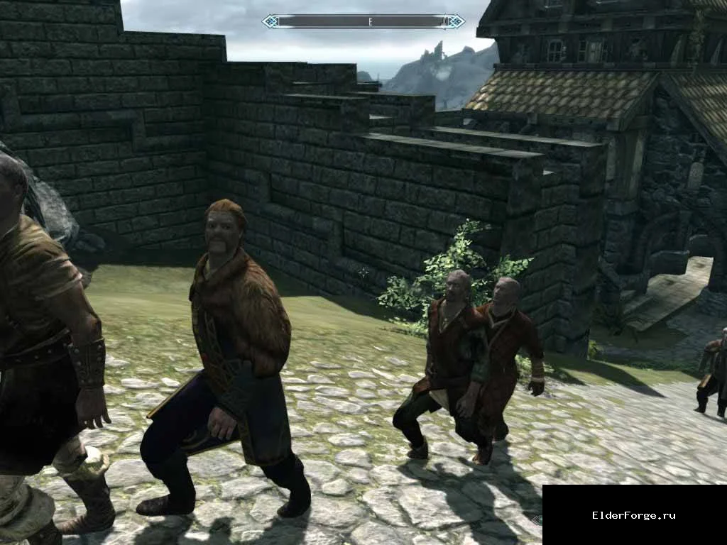 Обложка мода: Больше NPC в городах Skyrim LE – живой населённый мир