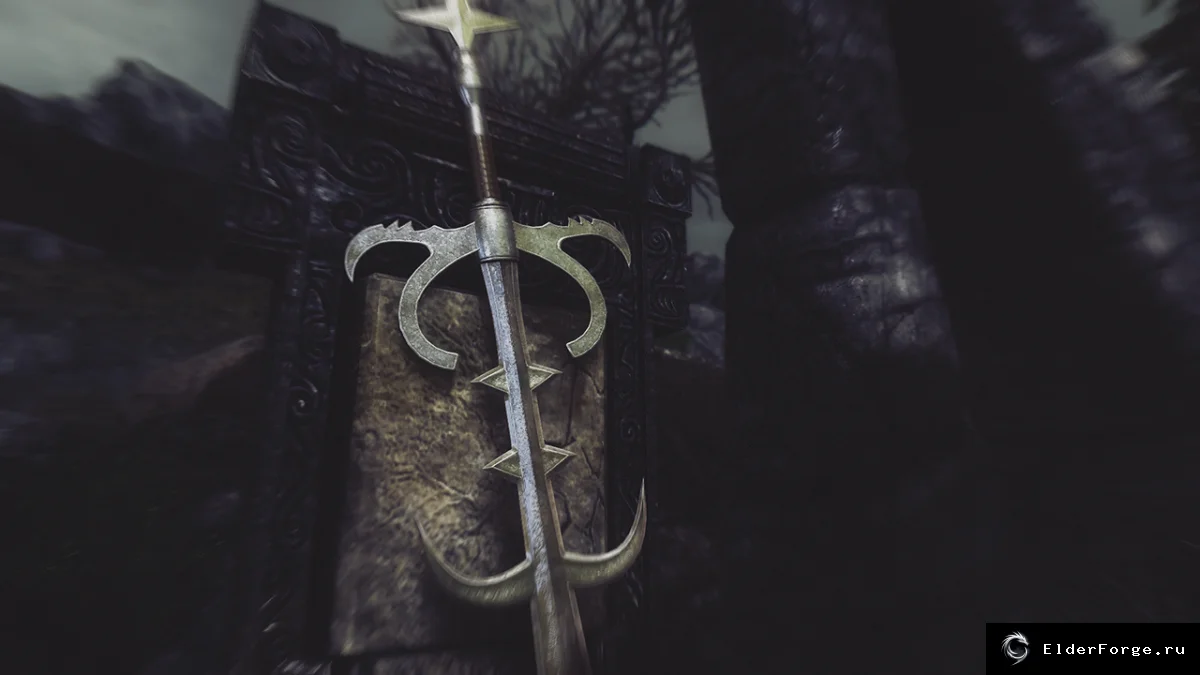 Обложка мода: Божественный меч Сарадомин из RuneScape для Skyrim LE — легендарное оружие