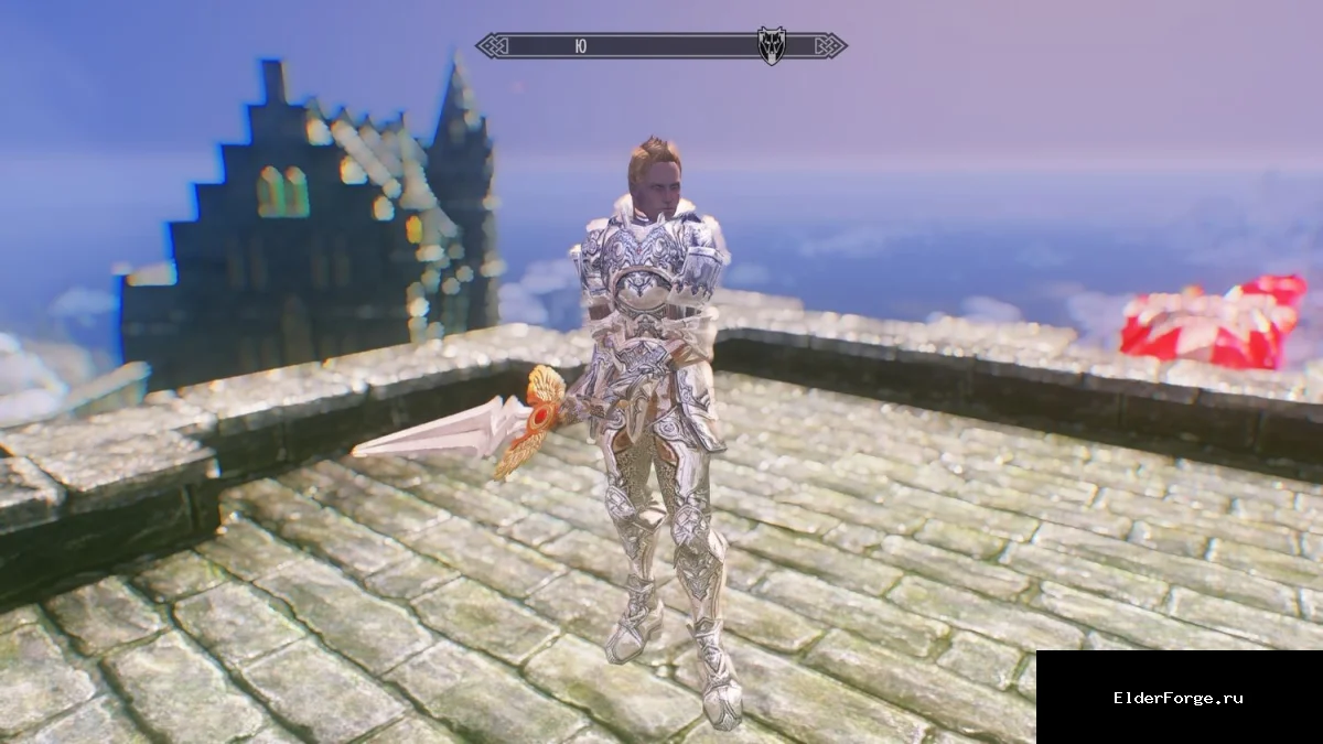 Обложка мода: Броня Авадона из Lineage 2 для Skyrim SE – уникальный набор доспехов