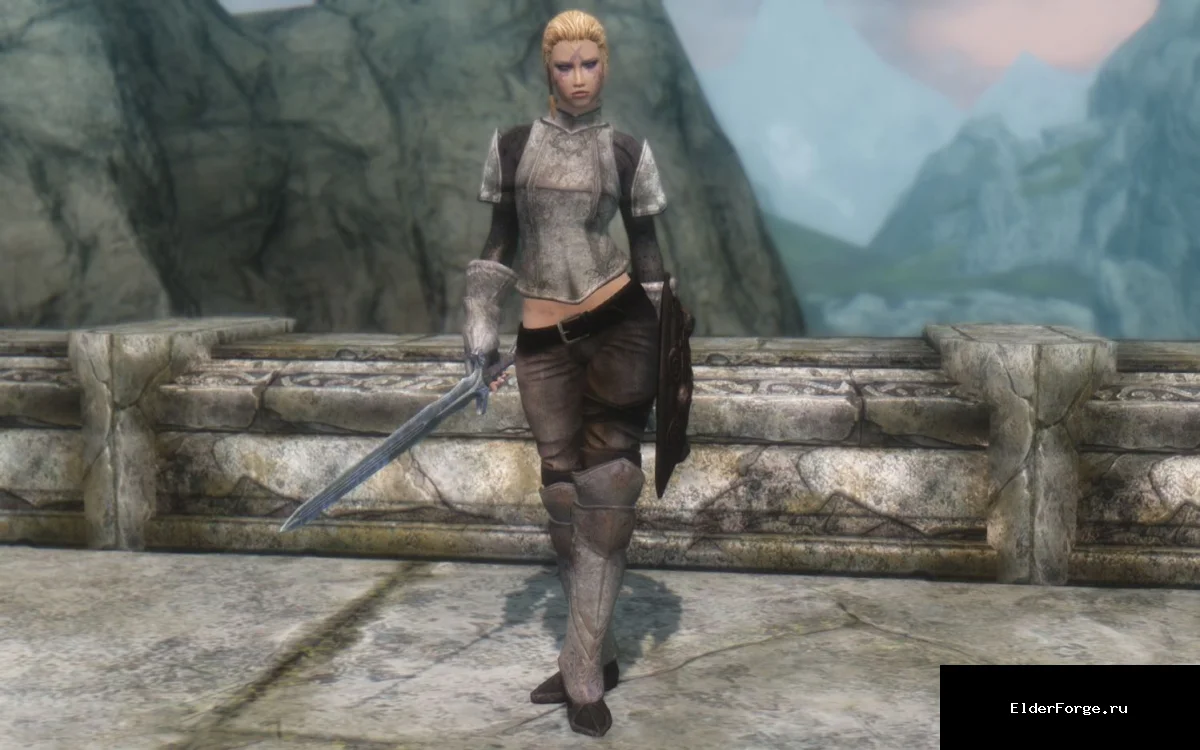 Обложка мода: Броня Авантюристки – 5 наборов женской брони для Skyrim LE