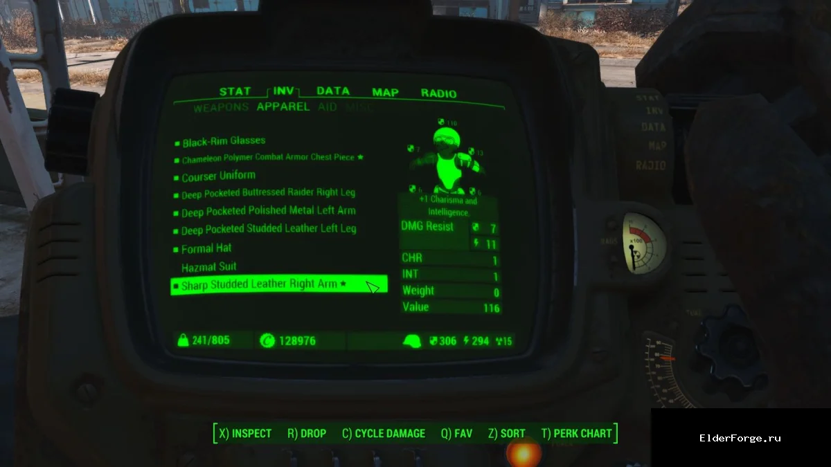 Обложка мода: Броня без веса в Fallout 4 — полная свобода передвижения