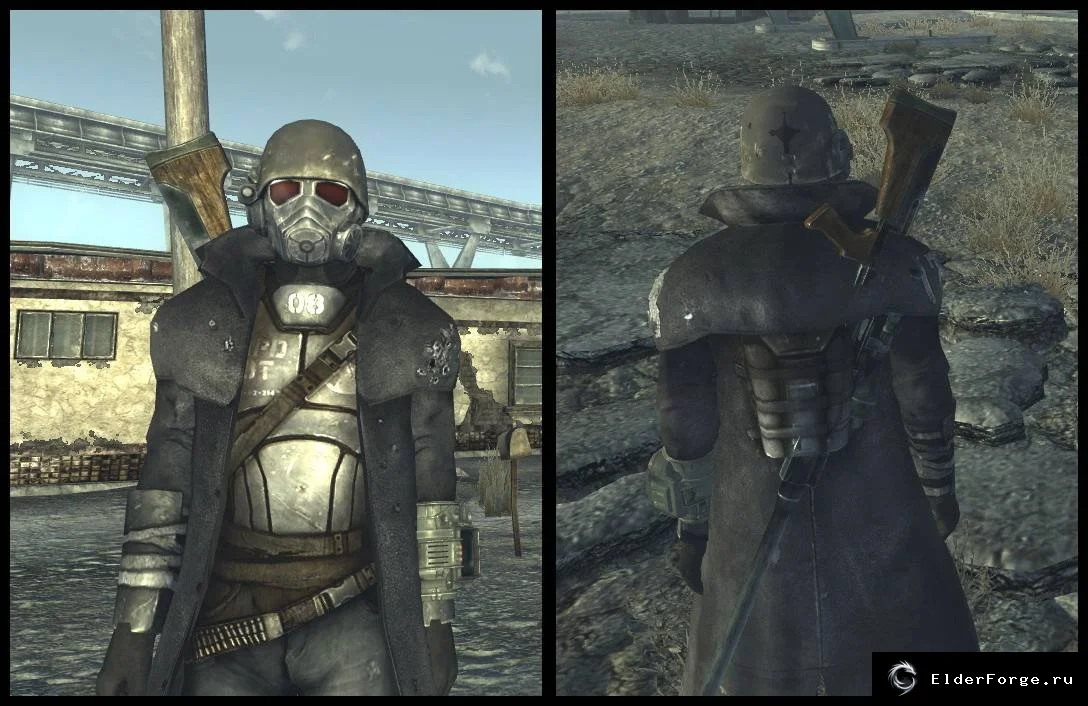 Обложка мода: Броня Черного наемника для Fallout: New Vegas