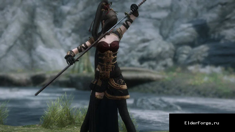 Обложка мода: Броня и оружие Moonlight Blade Online | 9204 MBO Pack by Team TAL LE