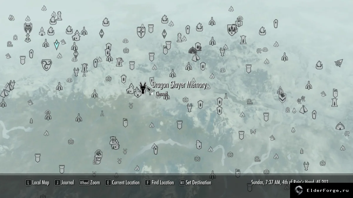 Обложка мода: Броня и оружие Орнштейна Драконоборца для Skyrim LE