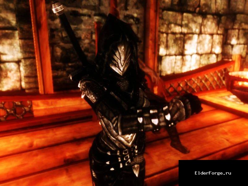 Обложка мода: Броня Инфинити – тяжёлая женская броня для Skyrim Legendary Edition