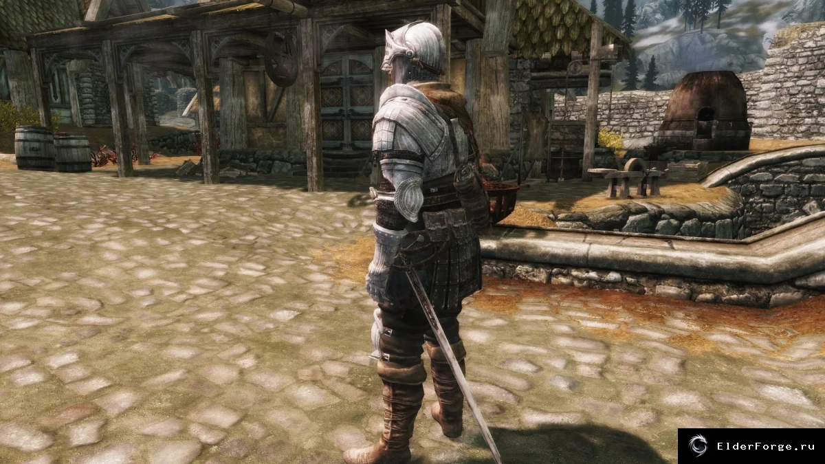 Обложка мода: Броня из Dark Souls для Skyrim LE – эпическое снаряжение
