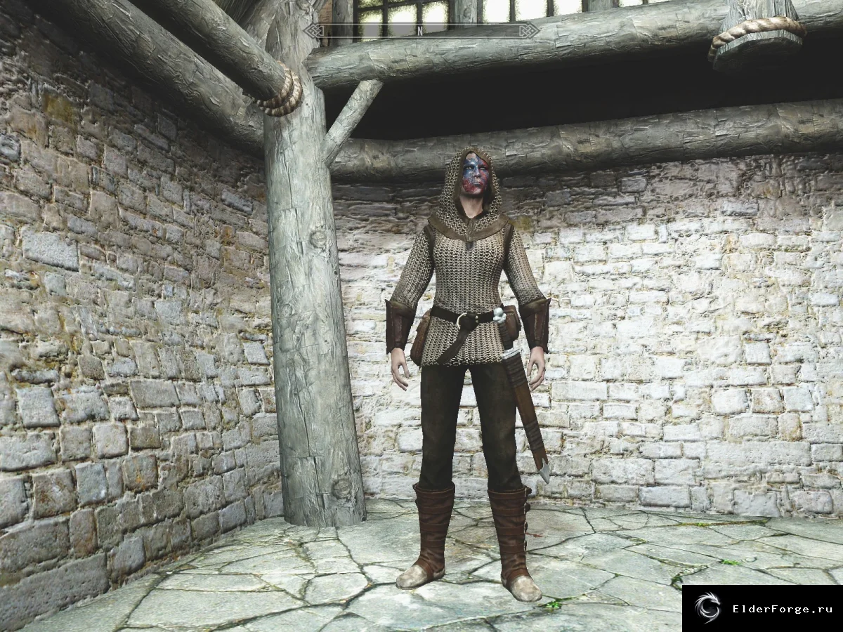 Обложка мода: Броня из новых материалов для Skyrim LE – кольчуга, чешуя и кожа