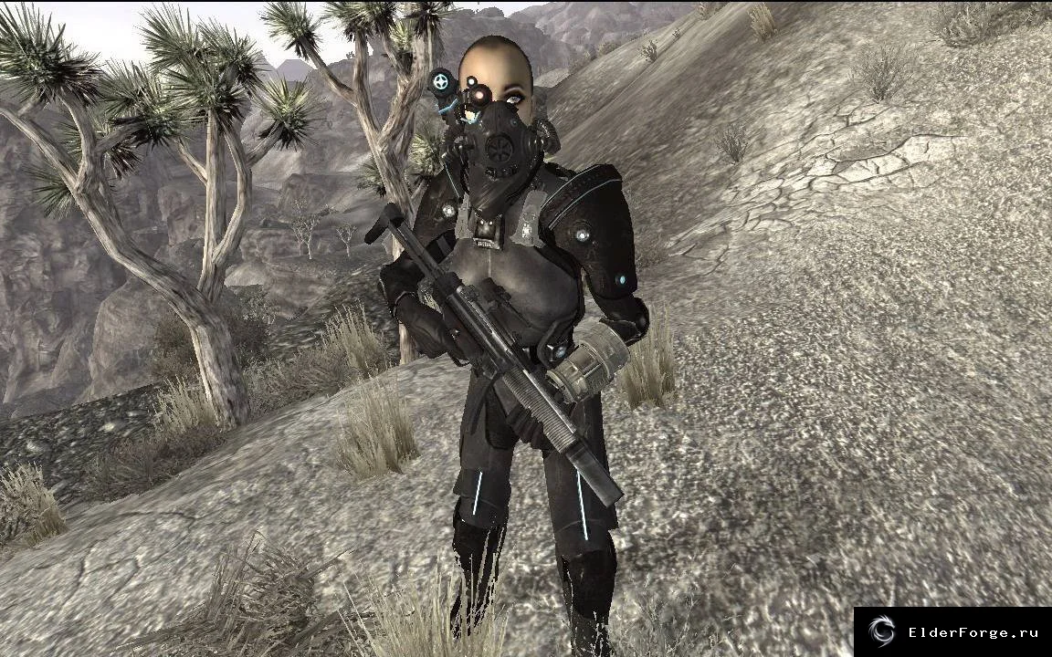 Обложка мода: Броня Колосса и маска для Fallout: New Vegas
