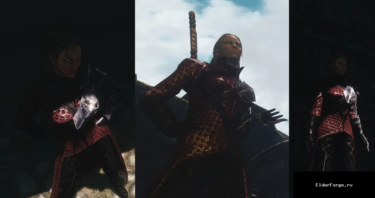 Обложка мода: Броня Кровавой ведьмы — Blood Witch Armor LE