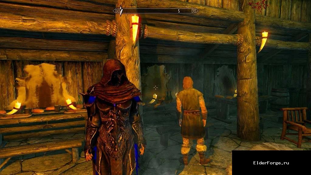Обложка мода: Броня мага Скулдафна для Skyrim LE – полное облачение в один клик