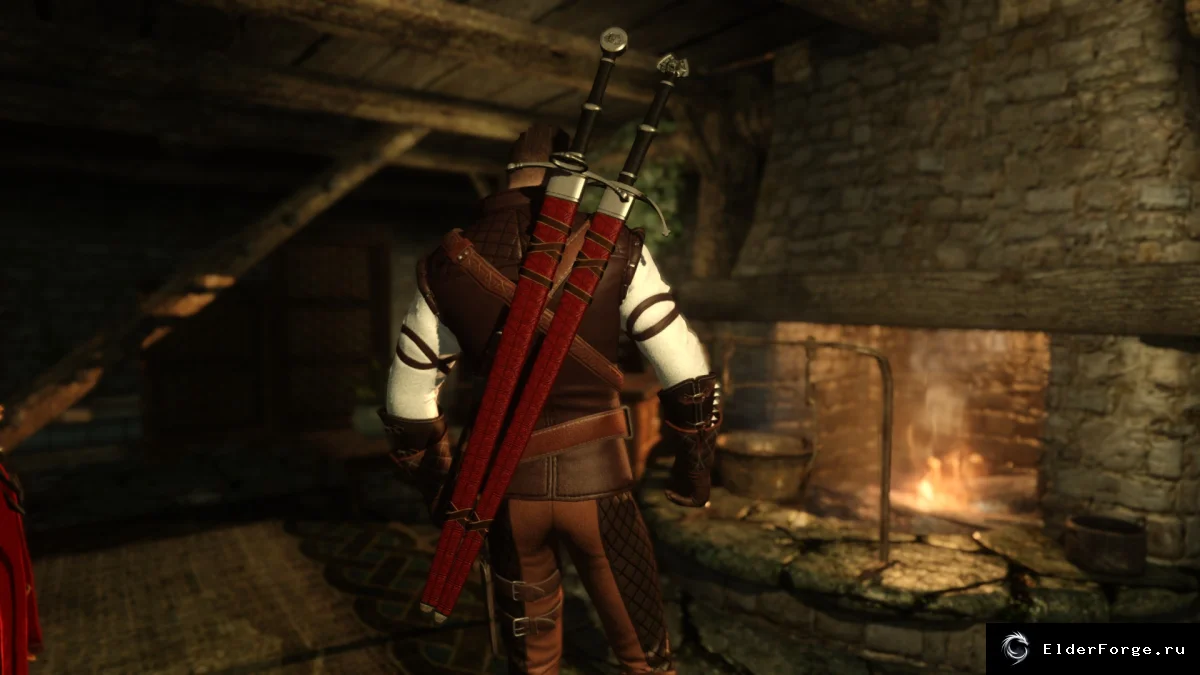 Обложка мода: Броня Мантикоры для Skyrim LE: эпическое снаряжение из Ведьмака 3