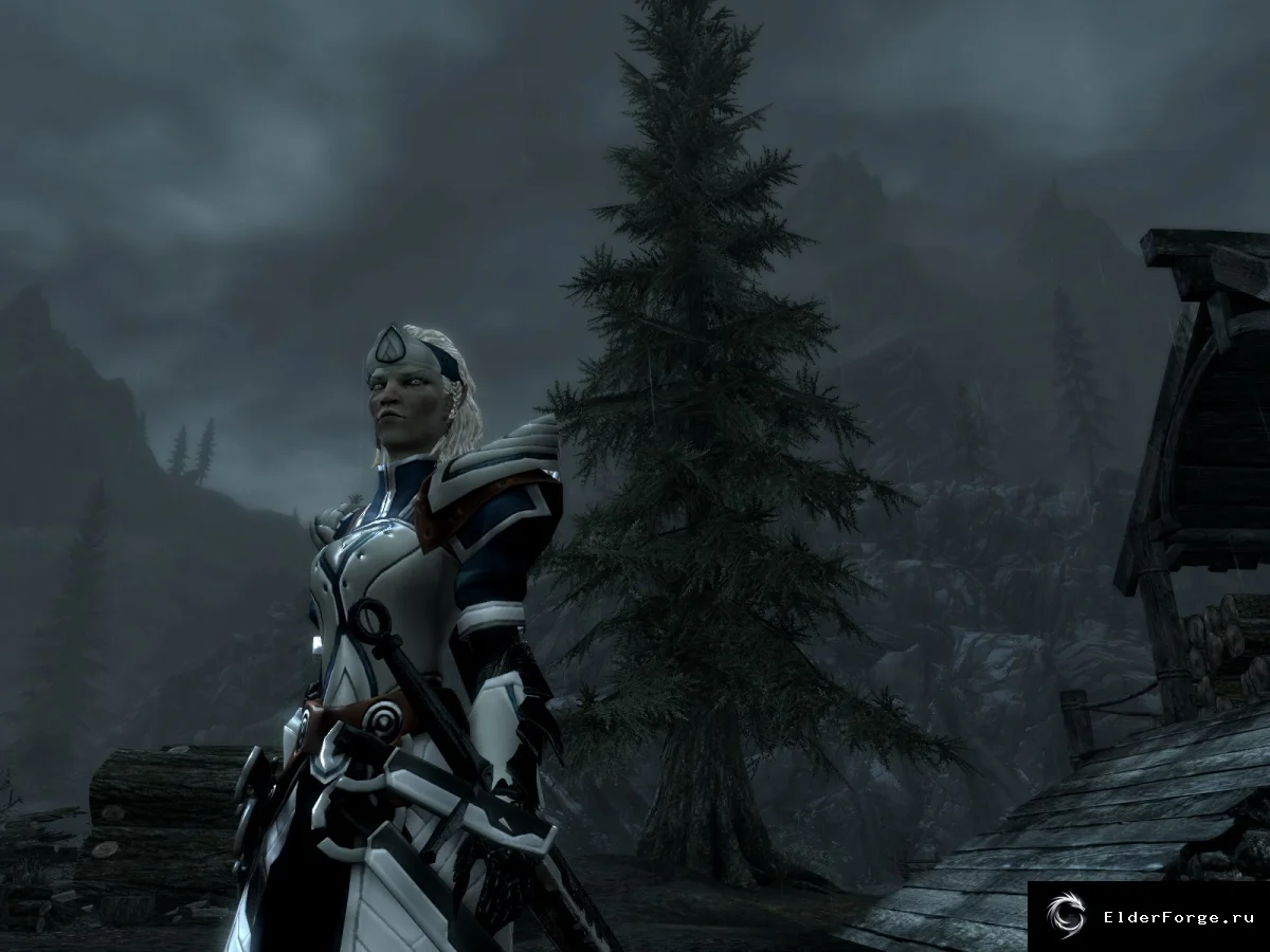 Обложка мода: Броня рейнджера Беллато для Skyrim LE – женская экипировка из RF Online