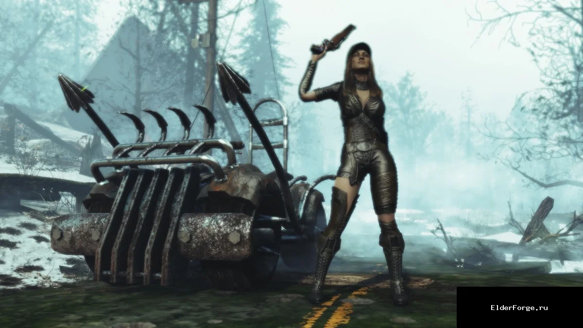 Обложка мода: Броня рейнджера для женщин в Fallout 4 – набор цветовых вариантов
