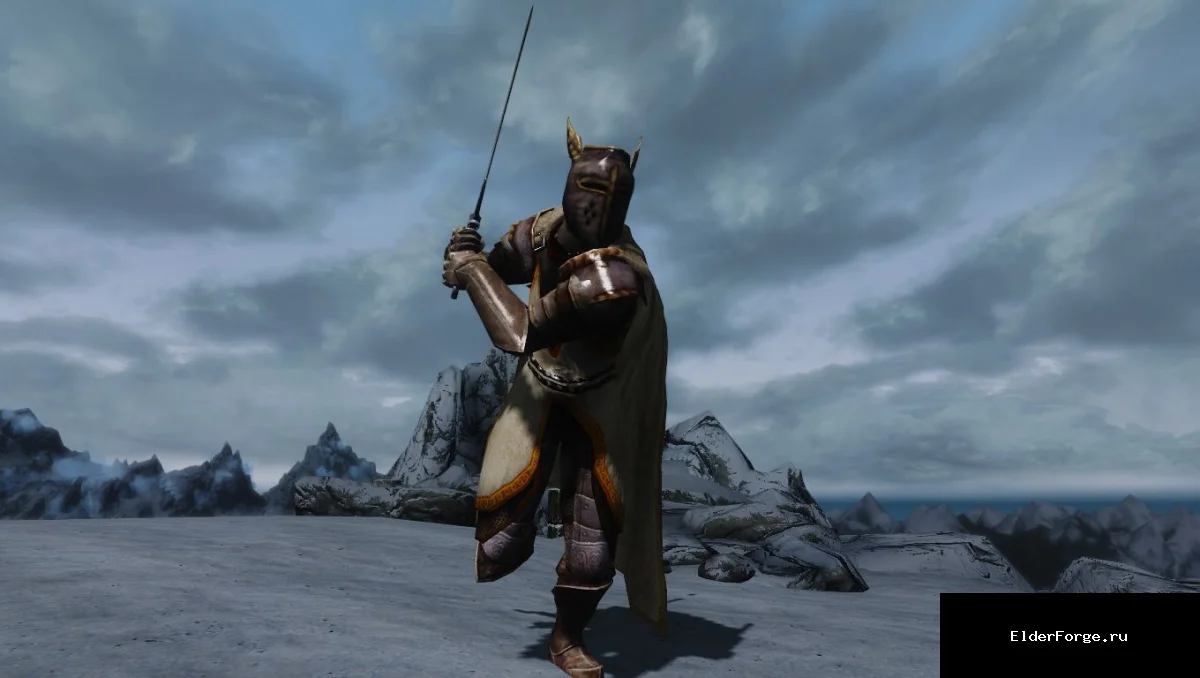 Обложка мода: Броня рыцарей девяти — эпическая экипировка для Skyrim LE