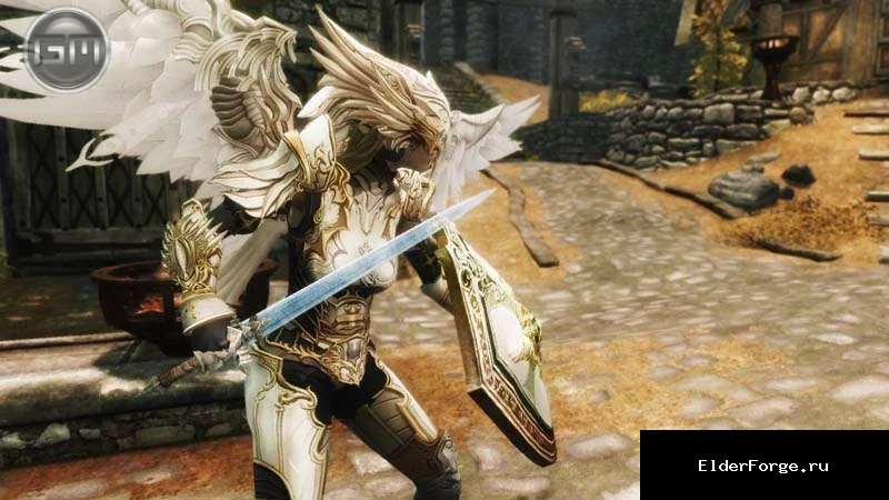 Обложка мода: Броня Серебряного Рыцаря — Silver Knight armor LE