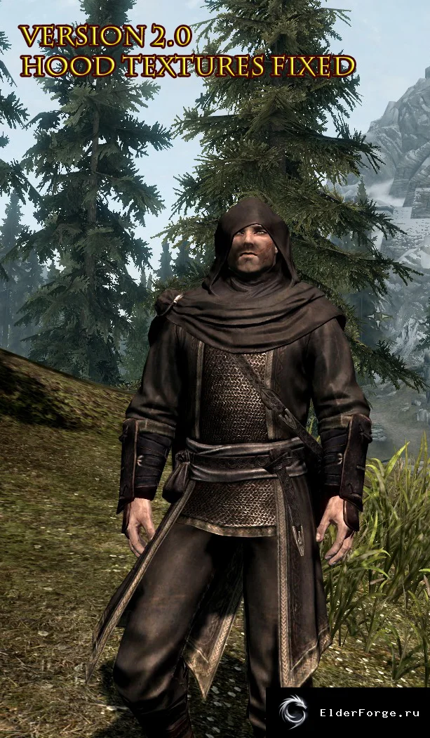 Обложка мода: Броня следопыта – уникальная мужская броня для Skyrim LE
