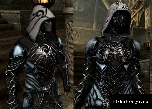 Обложка мода: Броня Соловья для Skyrim Legendary Edition – лёгкая и скрытная экипировка
