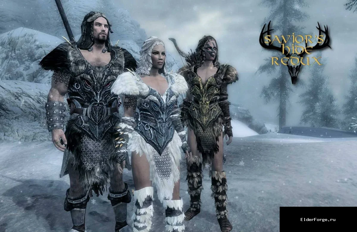 Обложка мода: Броня Спасителя – лёгкая доспеховая сетка для Skyrim Legendary Edition