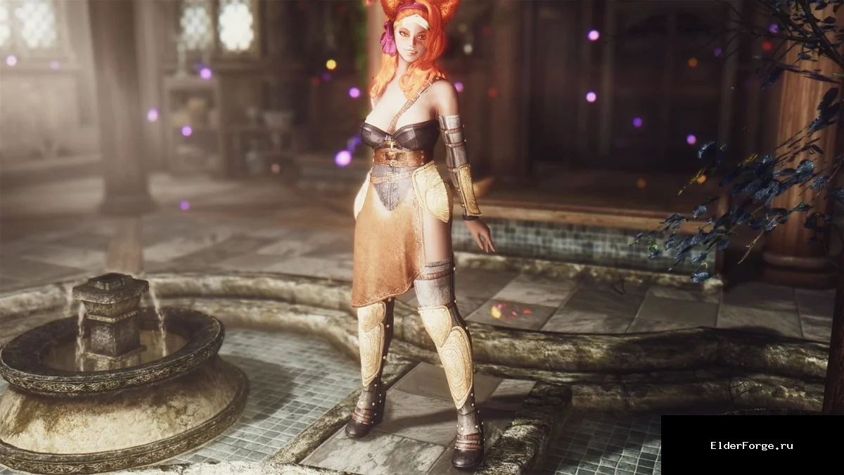 Обложка мода: Броня Стража Дракона для Skyrim LE – комплект женской брони (CBBE/UUNP)