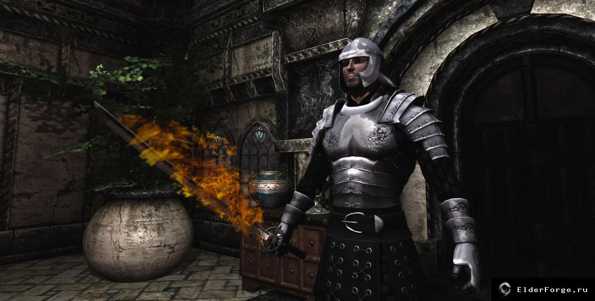 Обложка мода: Броня Возрожденных Клинков — новые катаны и доспехи для Skyrim LE