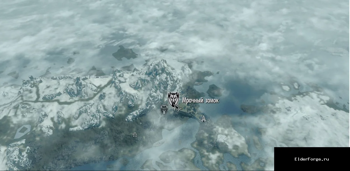 Обложка мода: Быстрое перемещение в Мрачный замок — мод для Skyrim Legendary Edition