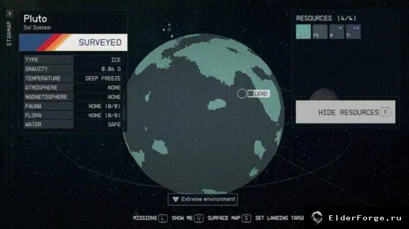 Обложка мода: Быстроногая карта звёзд QoL для Starfield