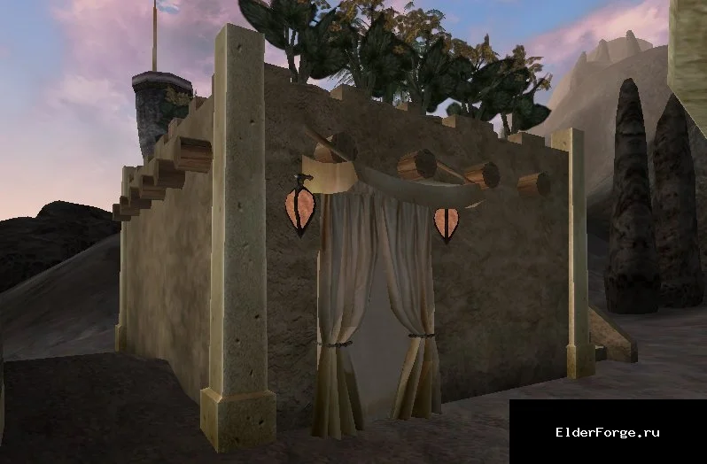 Обложка мода: Cairo Villa – египетская вилла в Morrowind с тремя уровнями