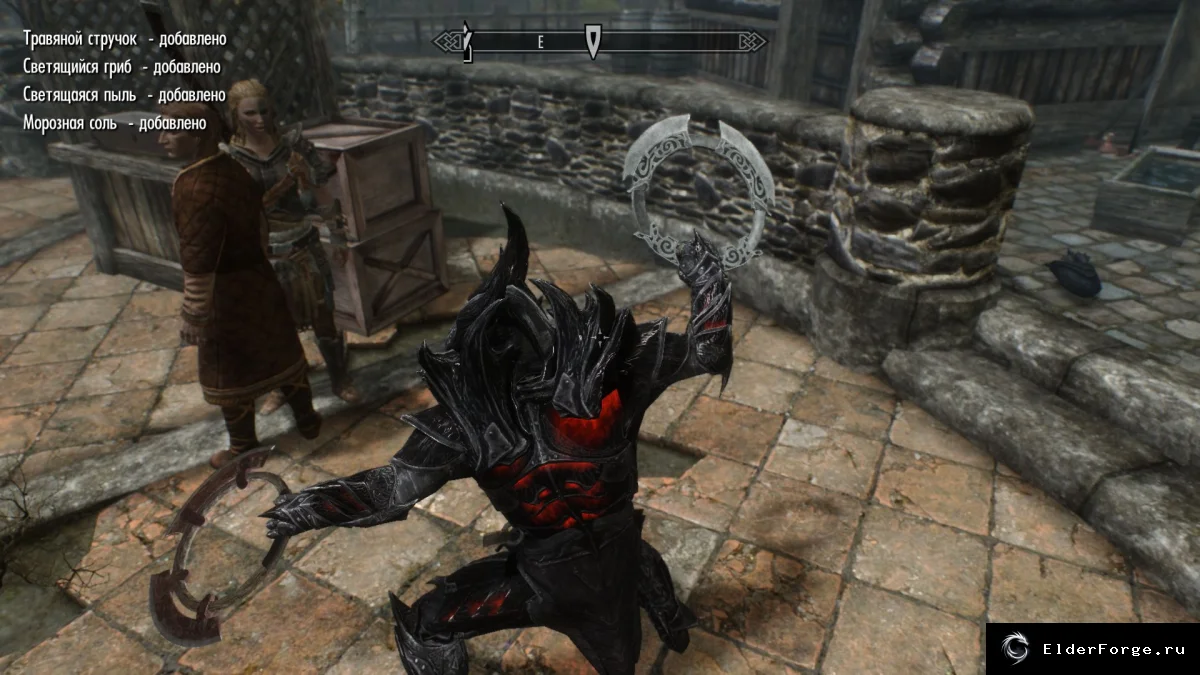 Обложка мода: Чакровое оружие Skyrim LE — новые мечи, топоры и луки в стиле чак?