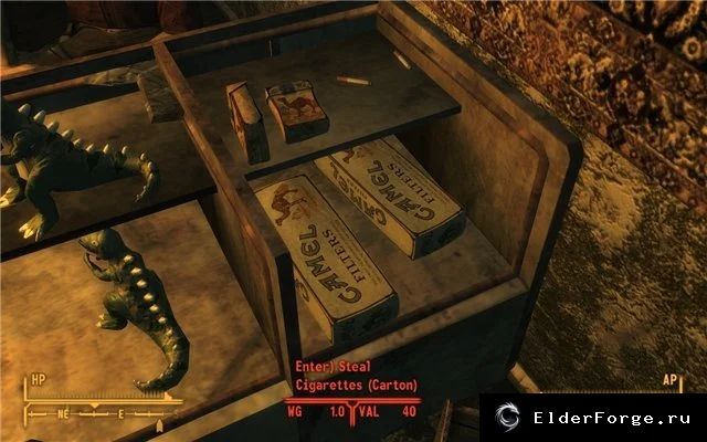 Обложка мода: Camel для Fallout: New Vegas: замена сигарет на бренд Camel