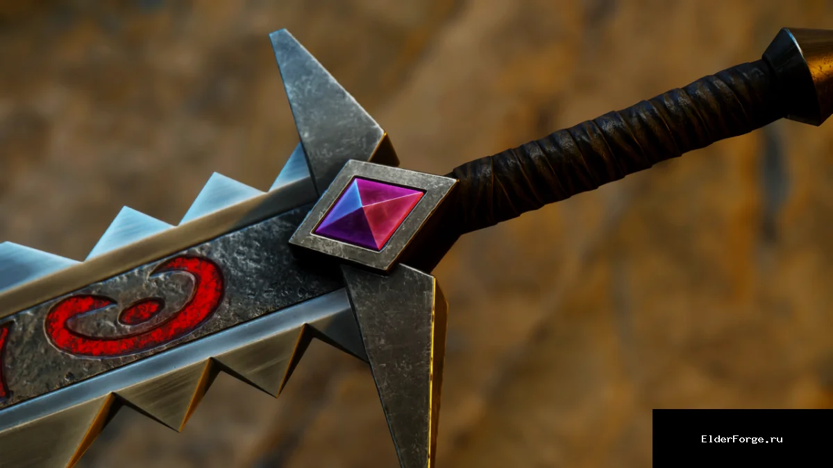 Обложка мода: Centi Longsword – 4K клинок из Everquest для Skyrim LE