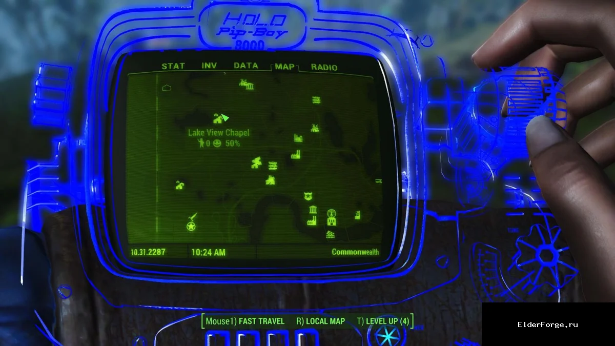 Обложка мода: Церковь на озере — место для поселения в Fallout 4