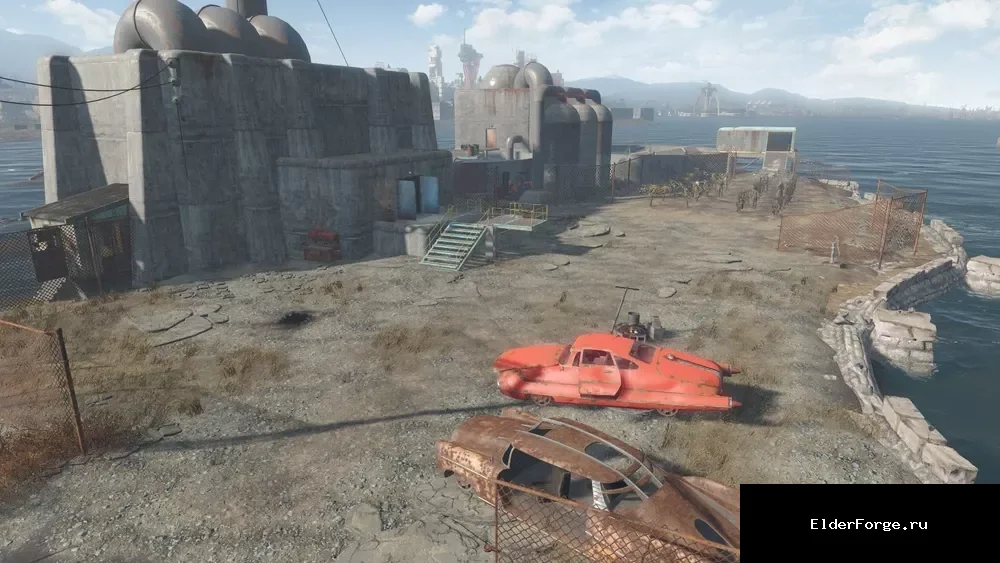 Обложка мода: Чертеж фермы Уорвиков для Fallout 4 – быстрое построение поселения