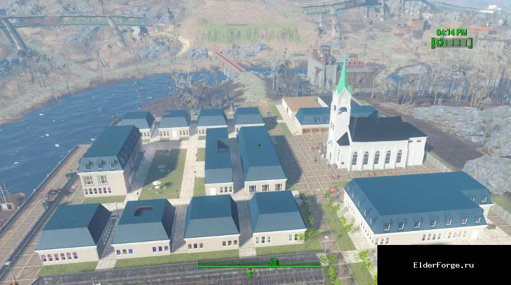 Обложка мода: Чертеж Оберленда для Fallout 4 – установка через Transfer Settlements