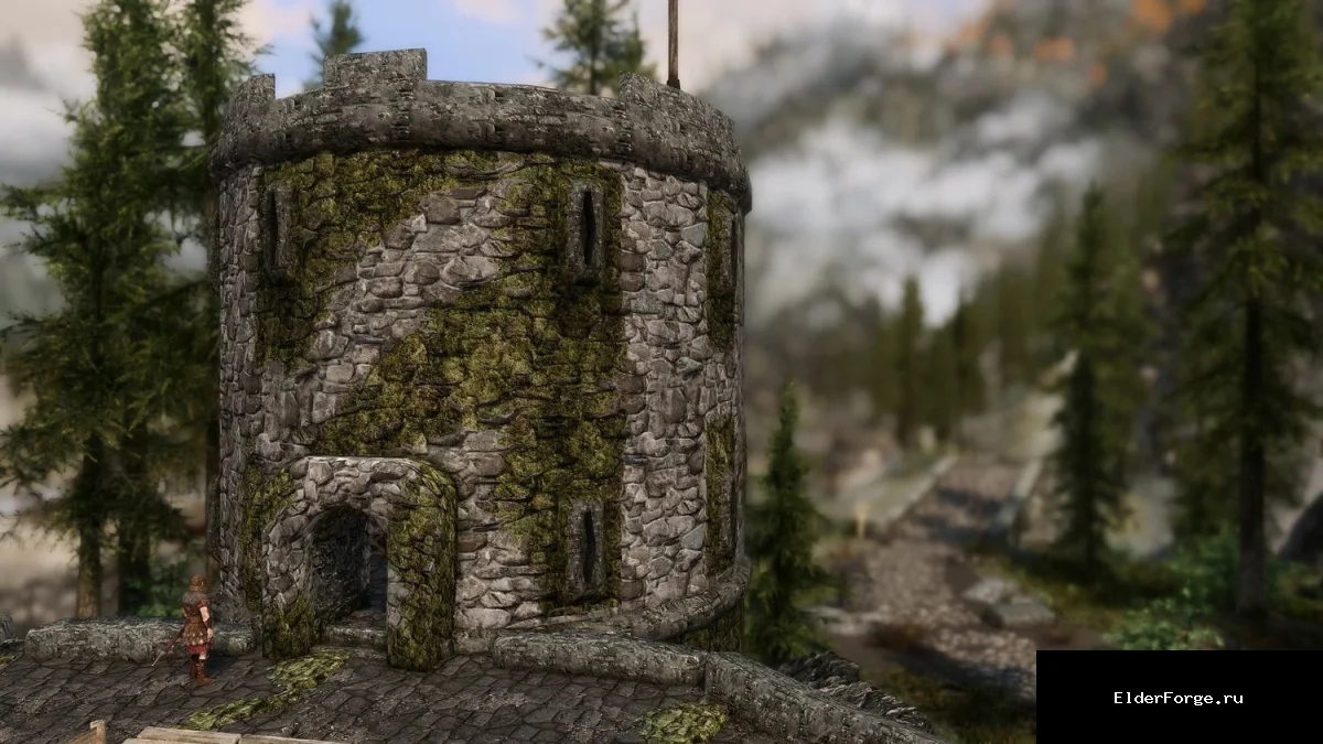 Обложка мода: CleverCharff – 2K ретекстур фортификаций и подземелий для Skyrim LE