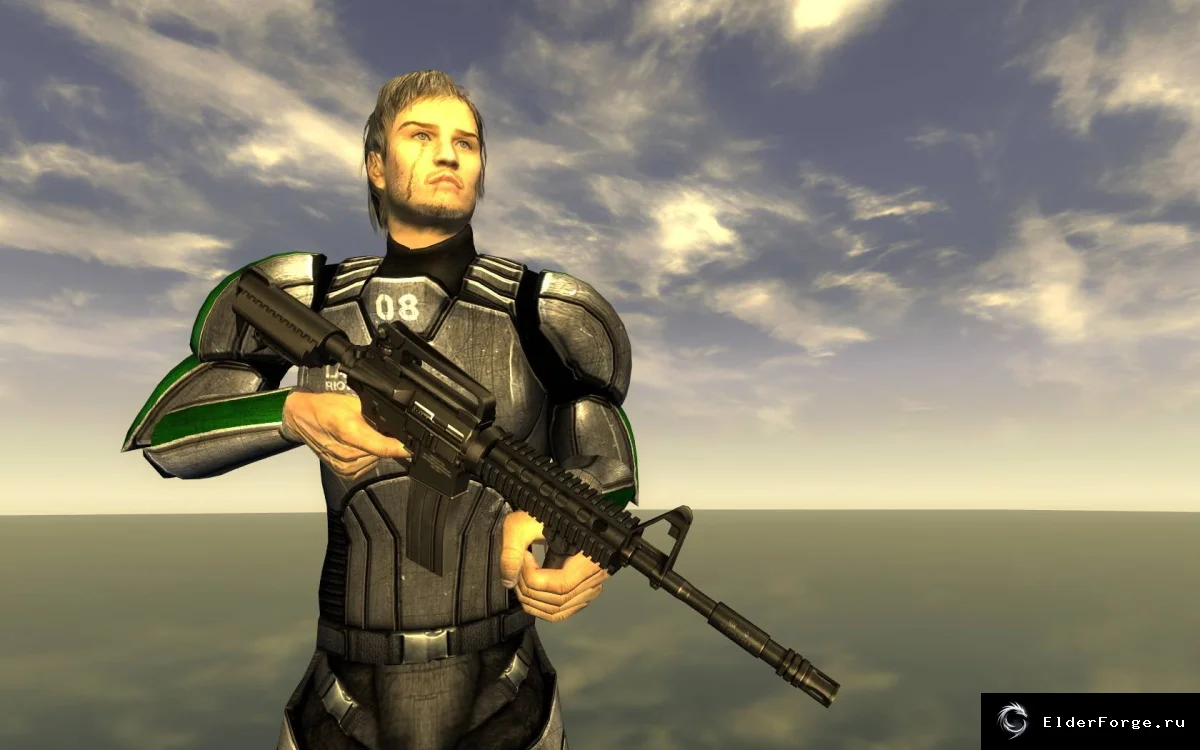 Обложка мода: Colt M4A1: автомат для FNV с вертикальной рукоятью