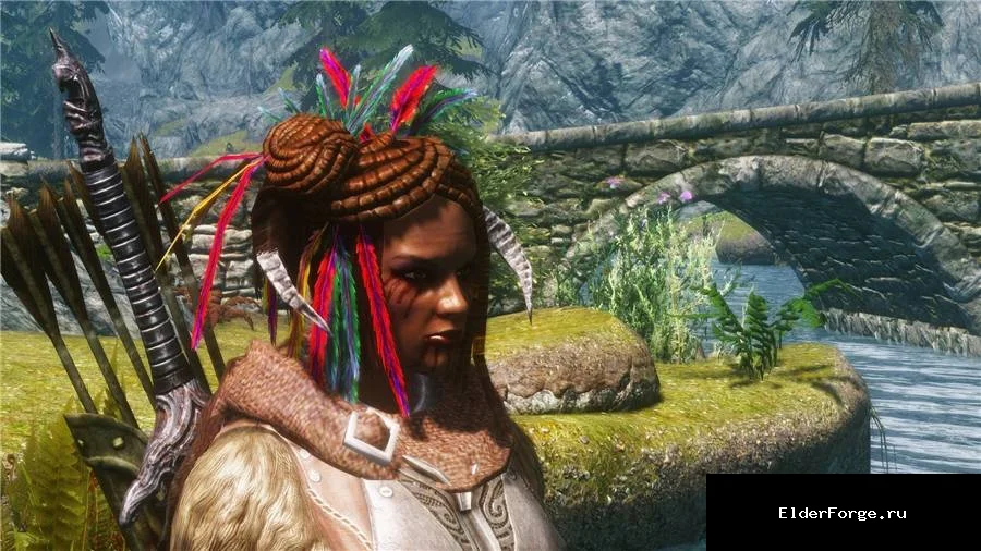 Обложка мода: Цветной головной убор для Skyrim Legendary Edition – яркая шляпа для персонажа