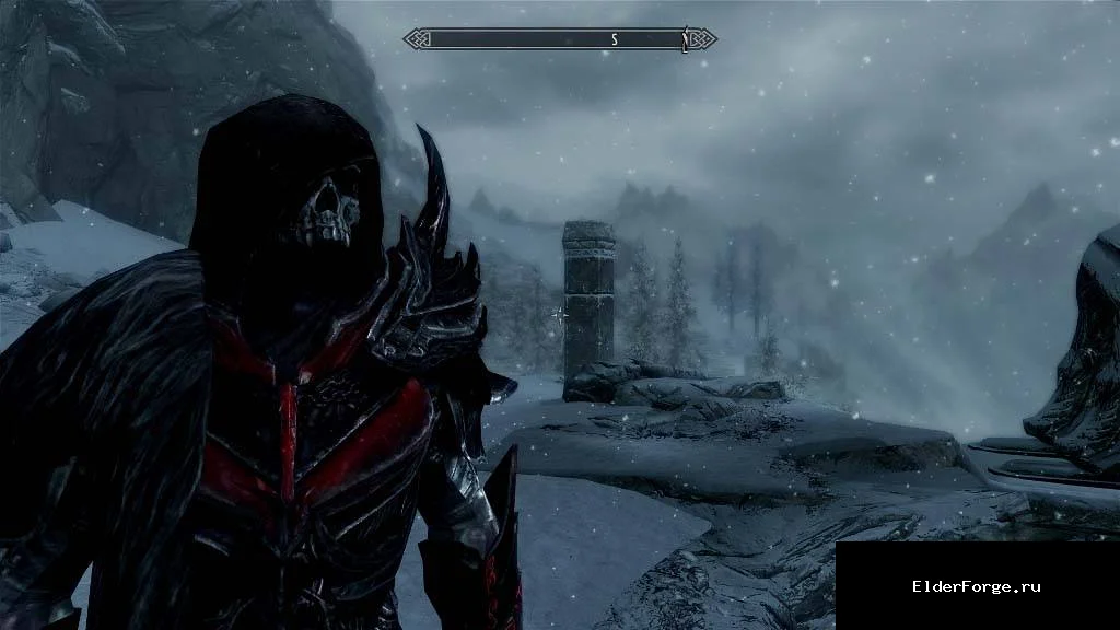 Обложка мода: Даэдрическая магическая броня Скулдафна для Skyrim Legendary Edition