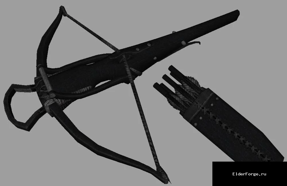 Обложка мода: Даэдрический арбалет для Skyrim Legendary Edition – новое мощное оружие