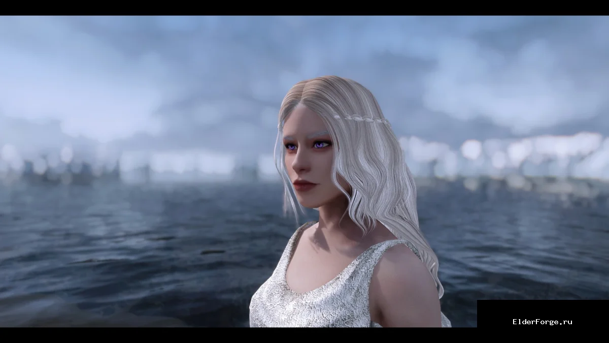 Обложка мода: Daenerys Targaryen – RaceMenu пресет для Skyrim Legendary Edition