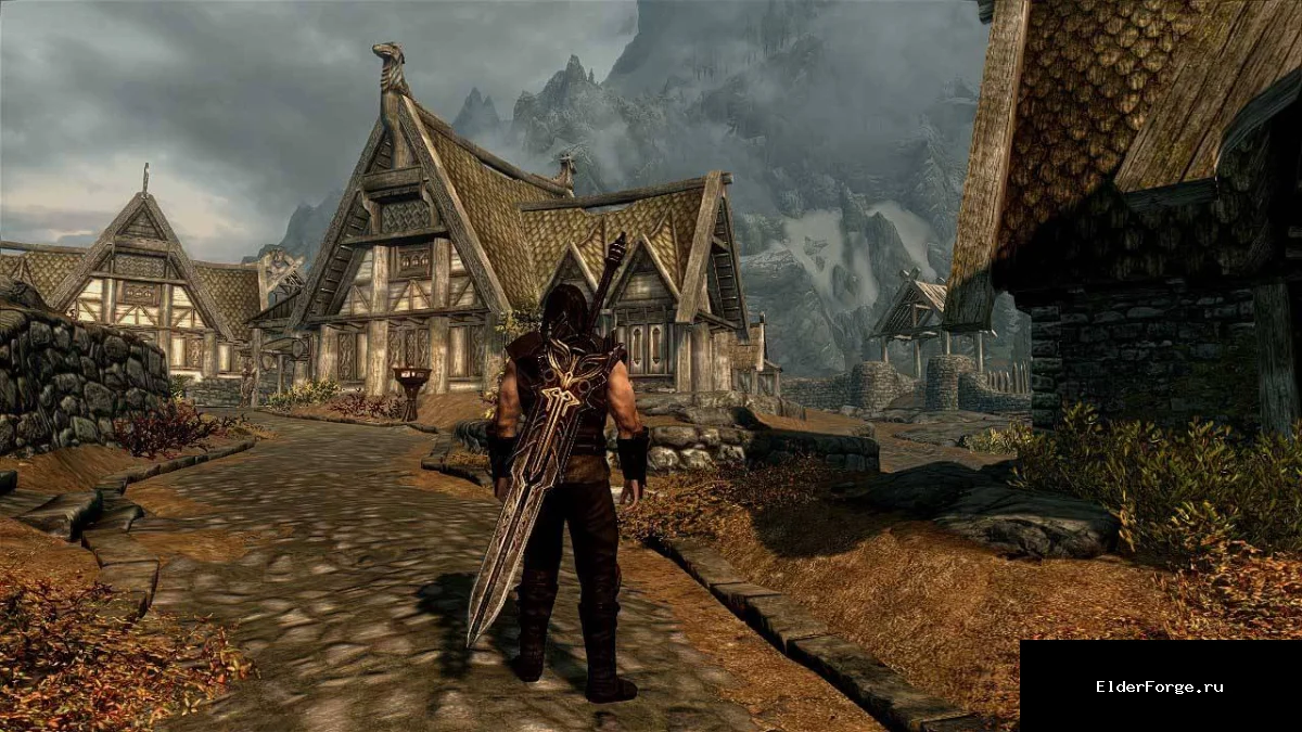Обложка мода: Darksiders: мечи Уриэля для Skyrim Legendary Edition – одноручный и двуручный