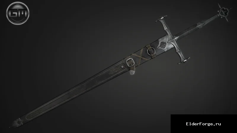Обложка мода: DCR Blade Set Reloaded LE — клинки Тёмного Крестоносца (перезагрузка) для Skyrim LE