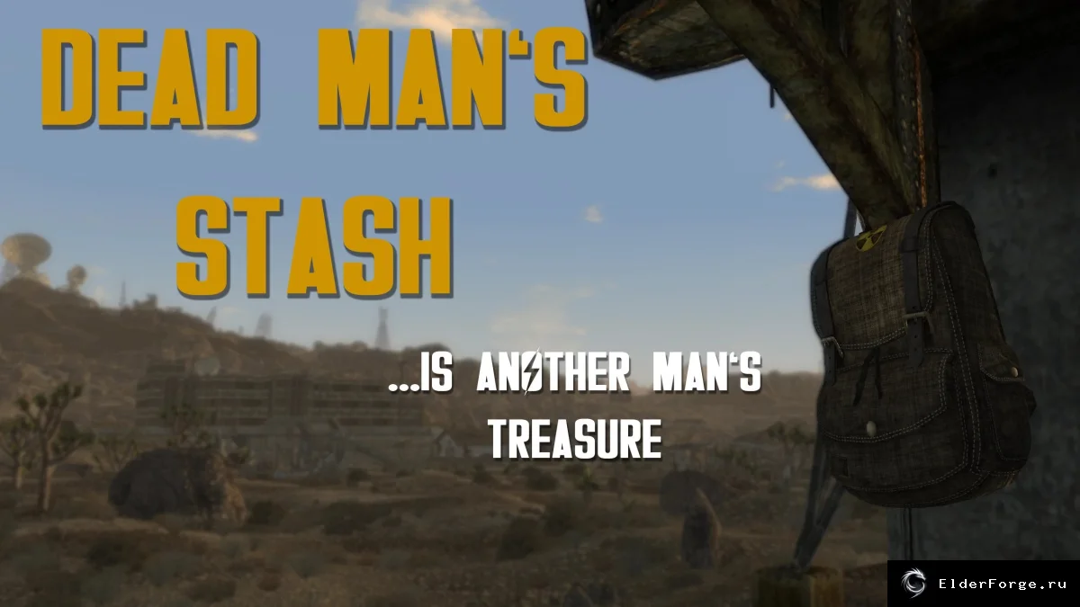Обложка мода: Dead Man's Stash: STALKER-вдохновленные тайники Мохавы