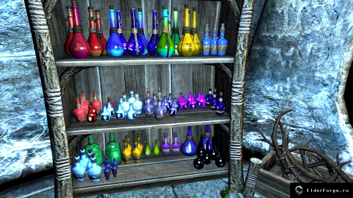 Обложка мода: Декорирование предметов в Skyrim LE — гибкое размещение и точная настройка
